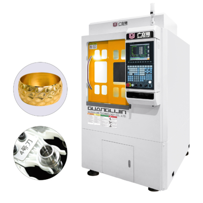 آلة نقش المجوهرات CNC ذات 9 محاور للخواتم والأساور